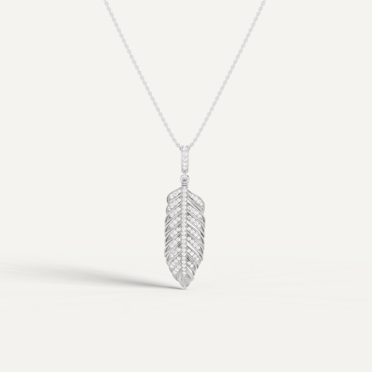 PLUME, FEATHER PENDANT