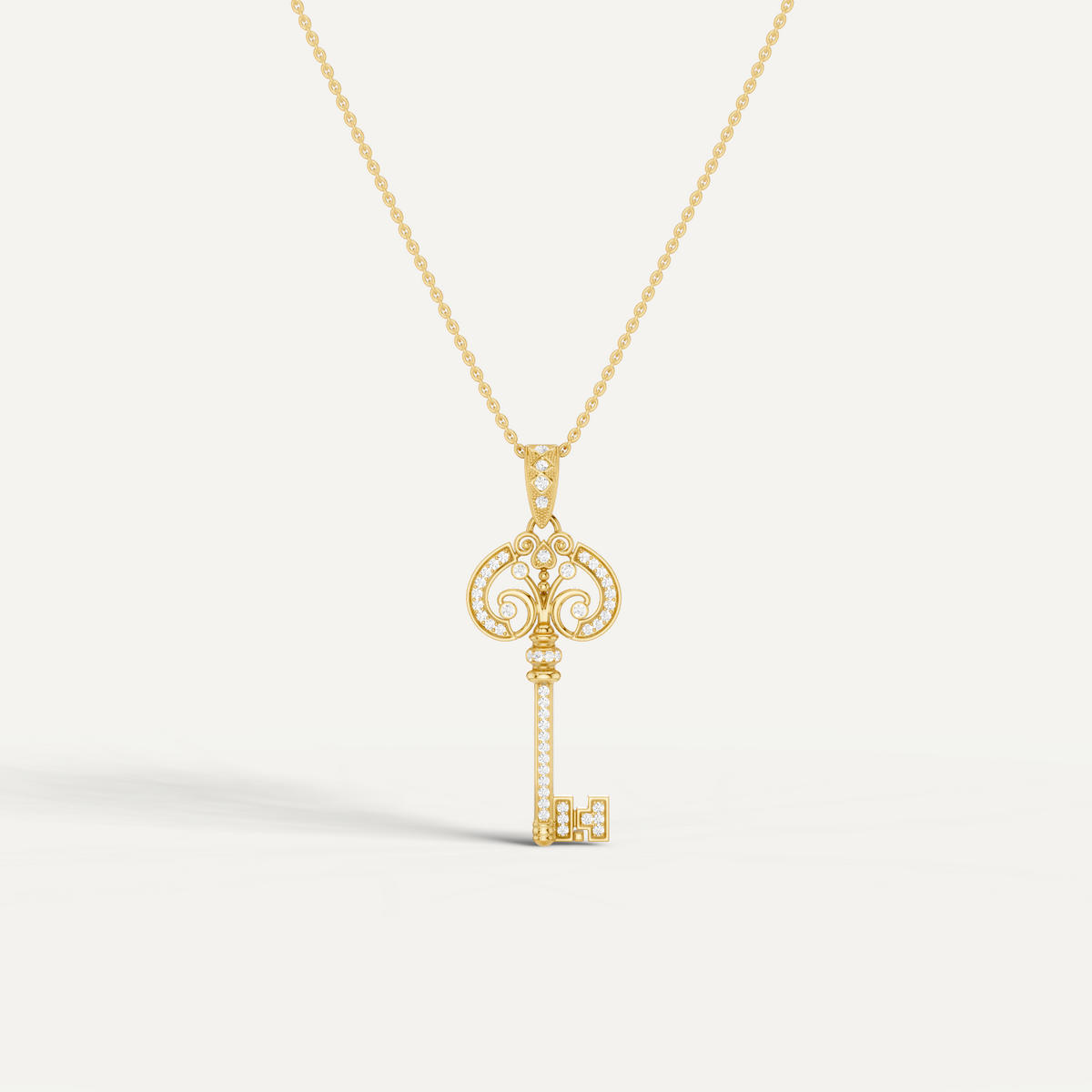 CLE AMOUR, KEY PENDANT