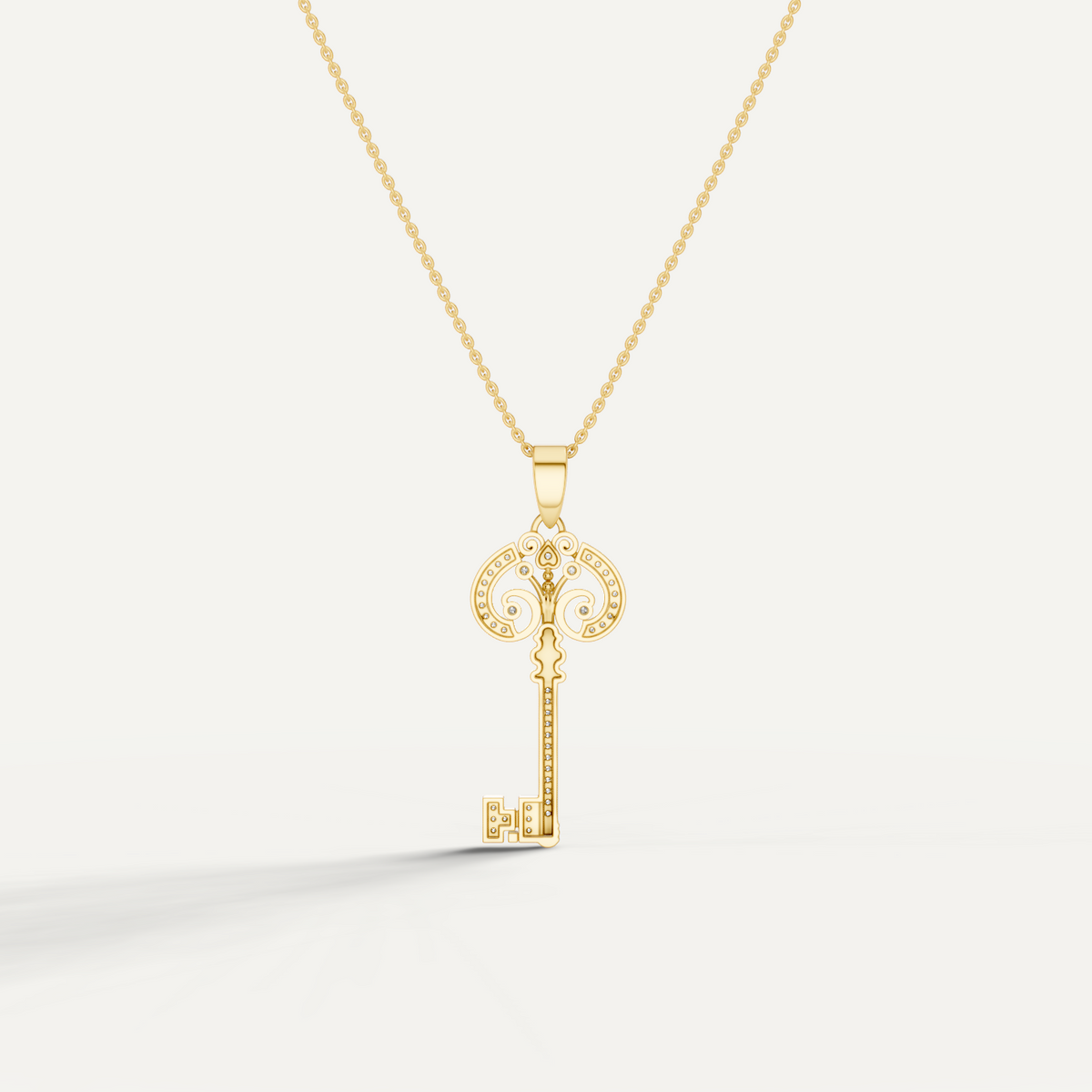 CLE AMOUR, KEY PENDANT