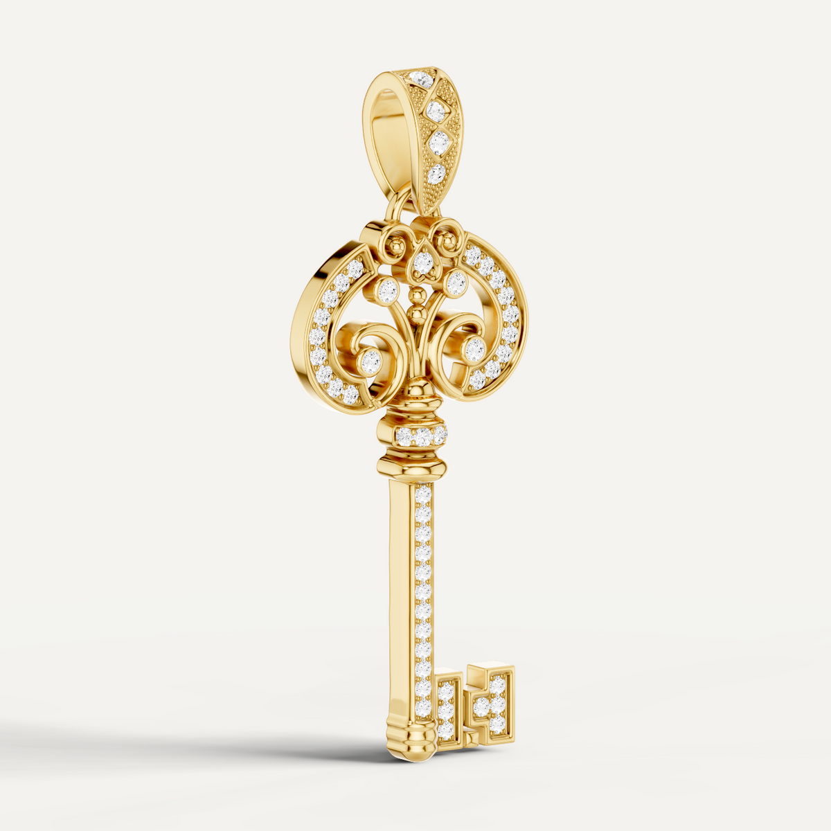 CLE AMOUR, KEY PENDANT