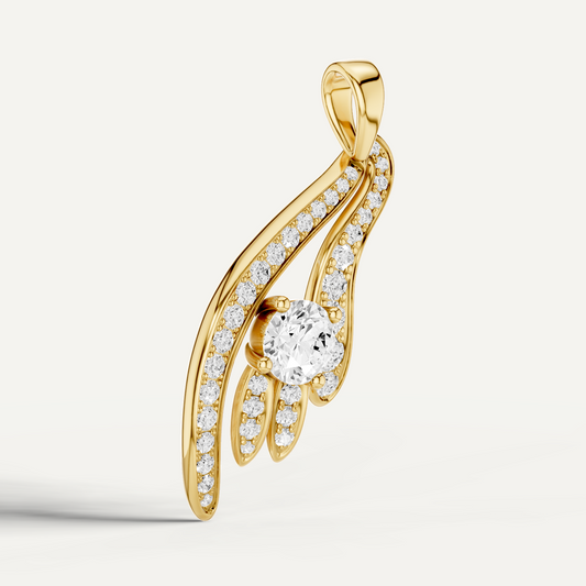 PAWLUCK, RABBIT'S FOOT PENDANT