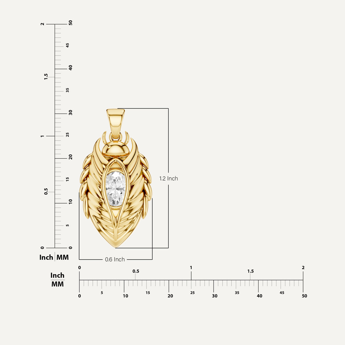 SCARABYNE, SCARAB PENDANT