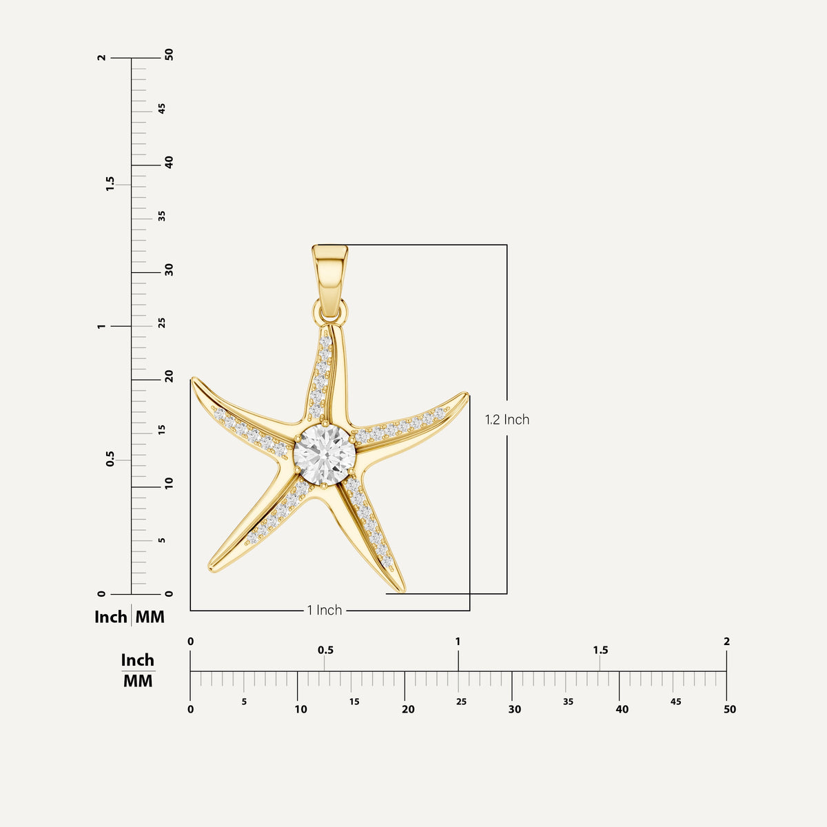 SEASTAR, STARFISH PENDANT