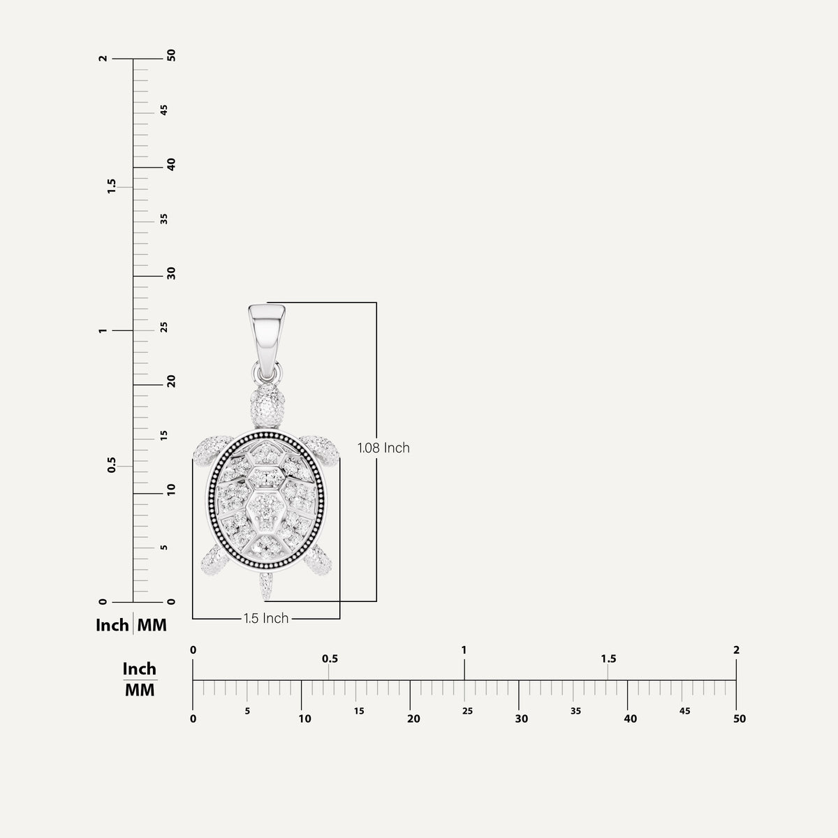 SEA TROT, TORTOISE PENDANT