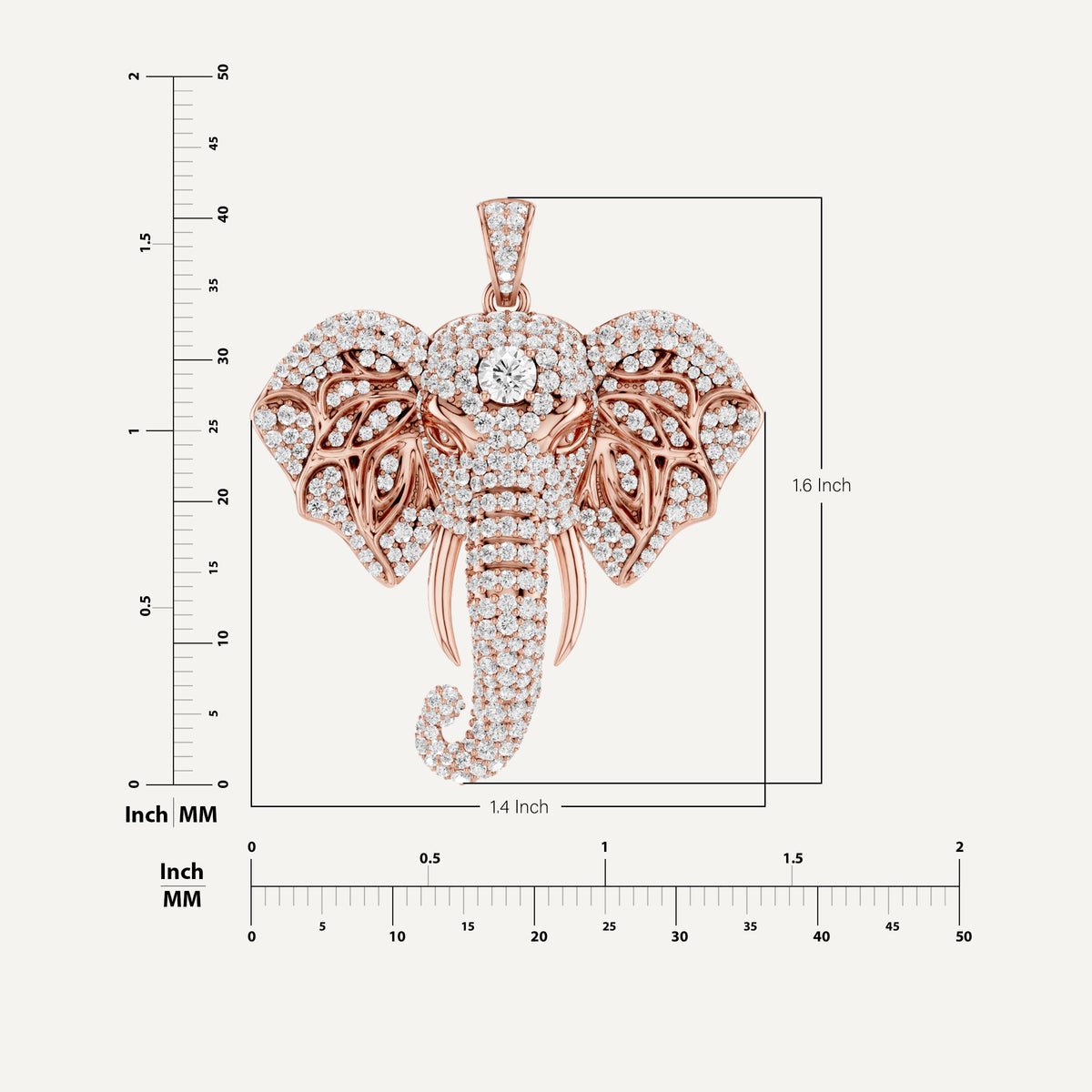 VARANA, ELEPHANT PENDANT