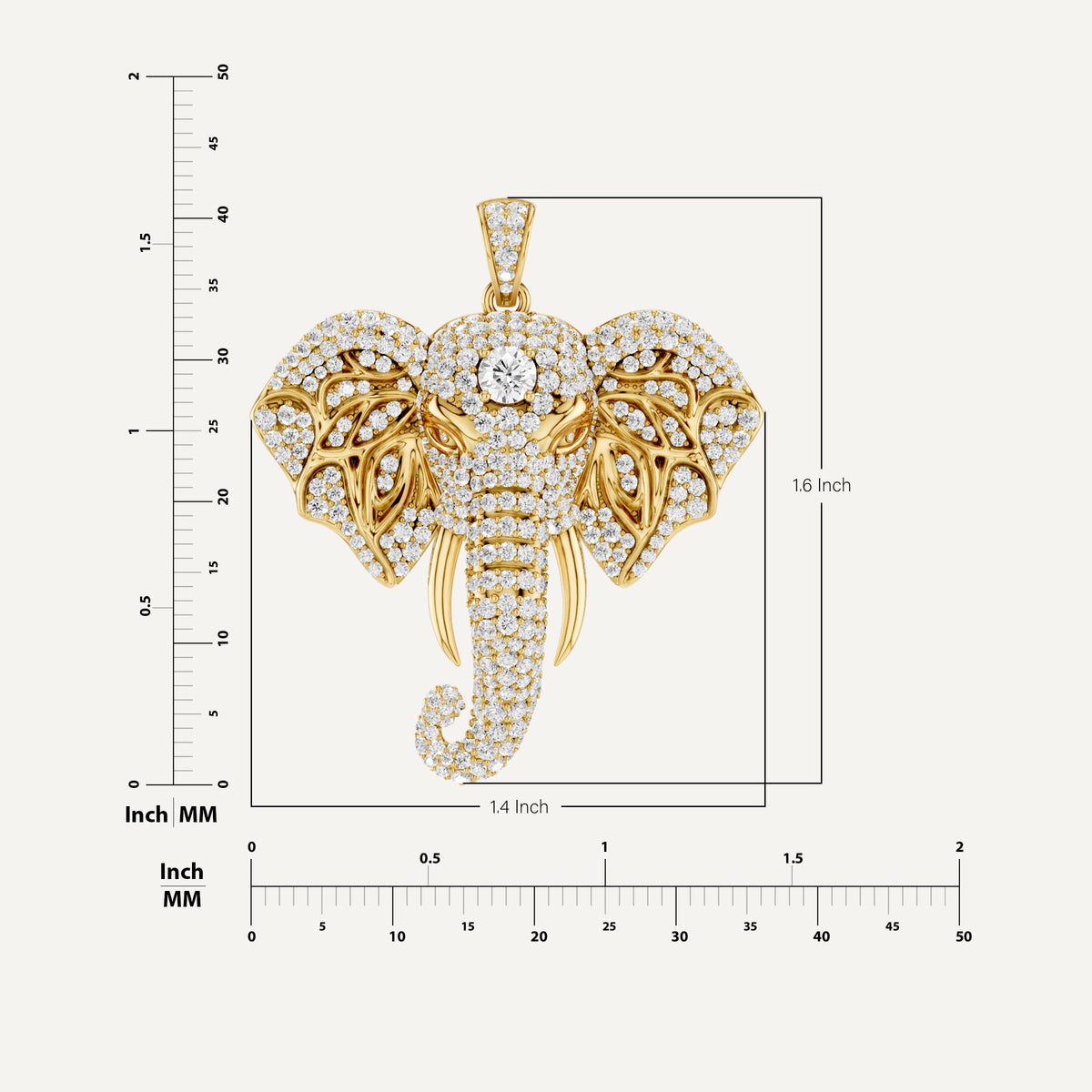 VARANA, ELEPHANT PENDANT
