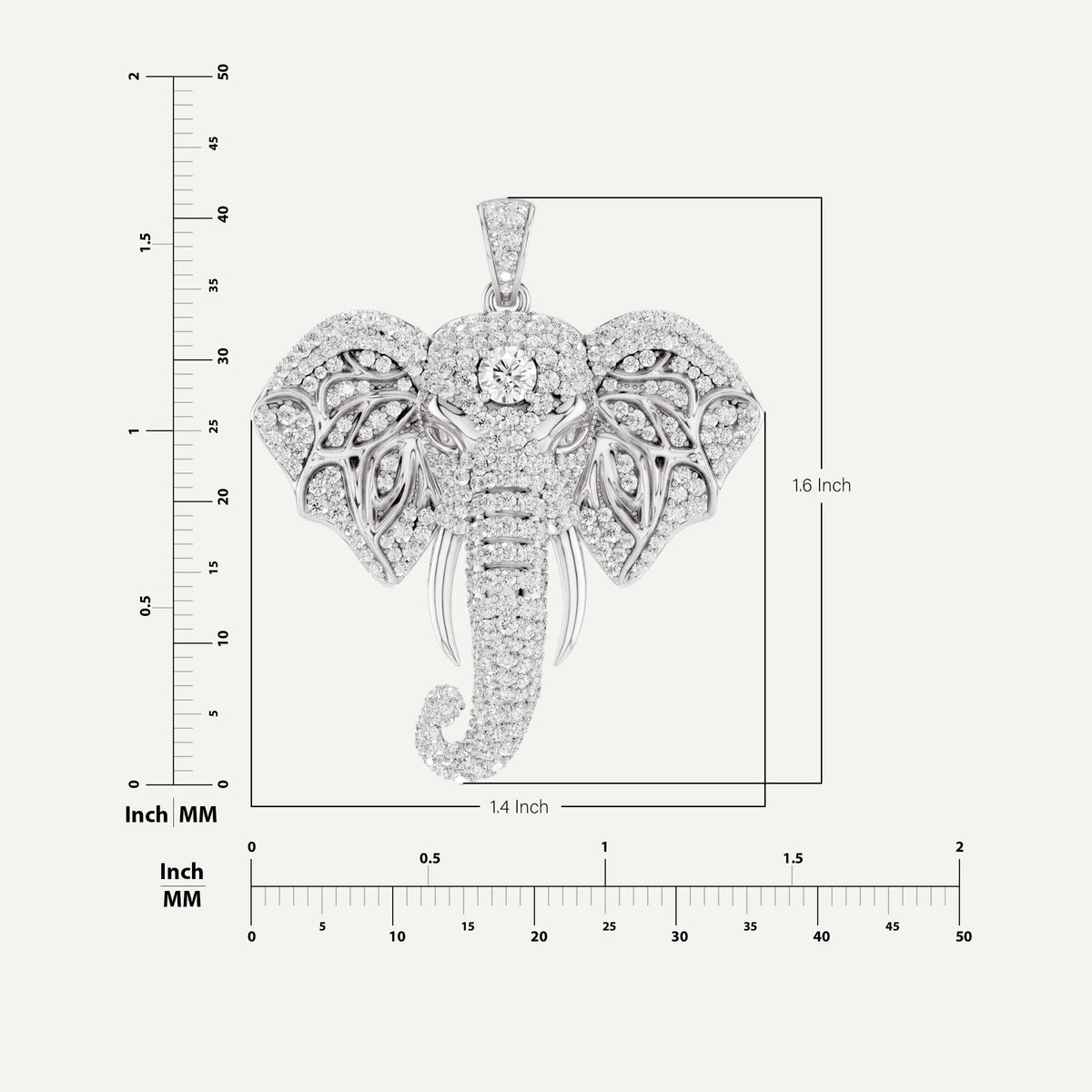 VARANA, ELEPHANT PENDANT