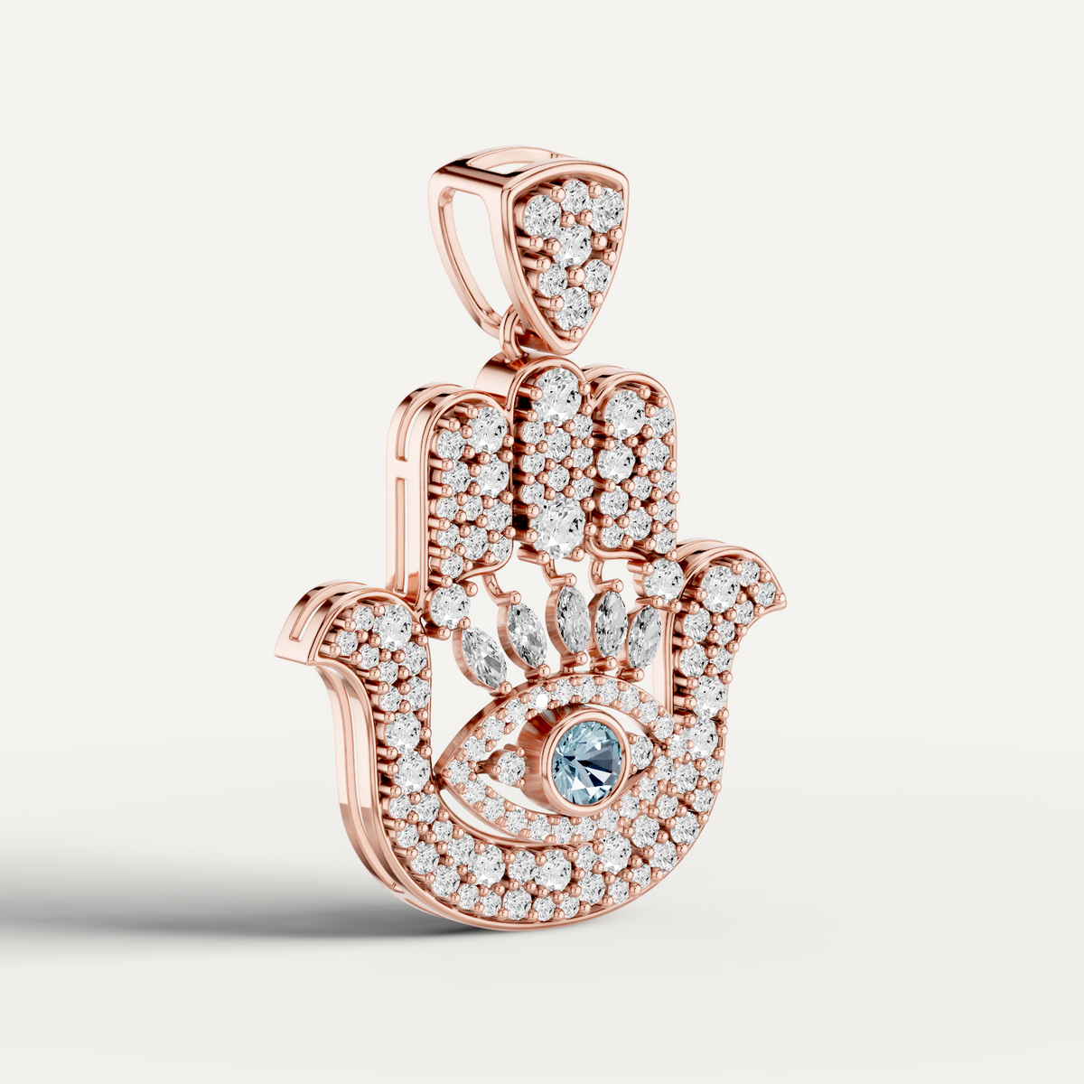 HANZEL, HAMSA HAND PENDANT