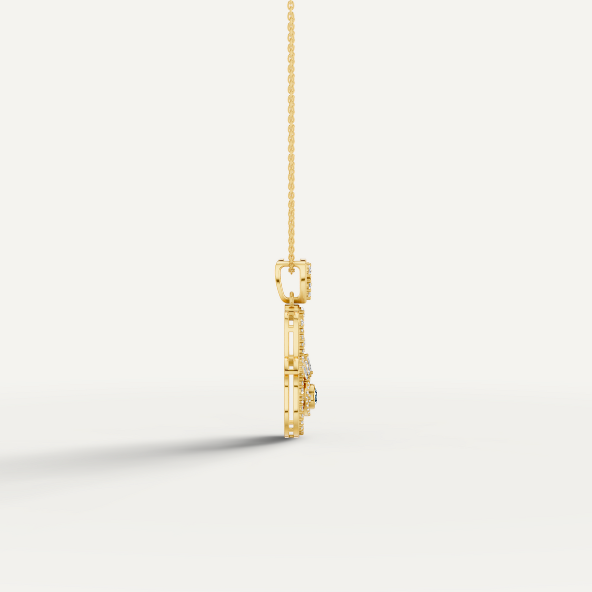 HANZEL, HAMSA HAND PENDANT
