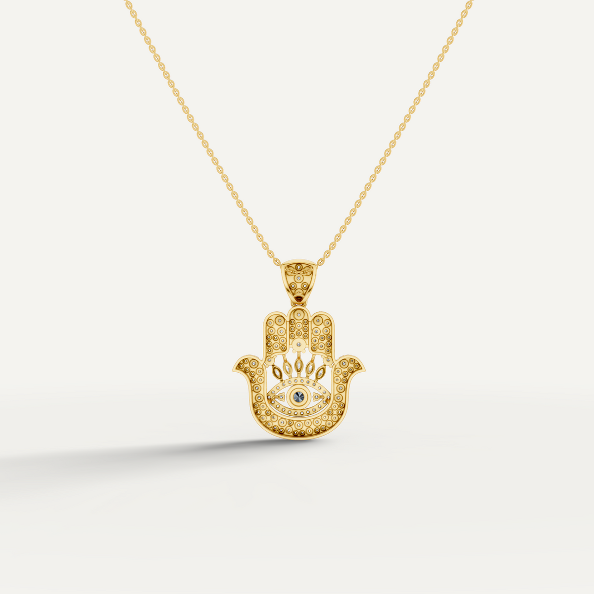 HANZEL, HAMSA HAND PENDANT