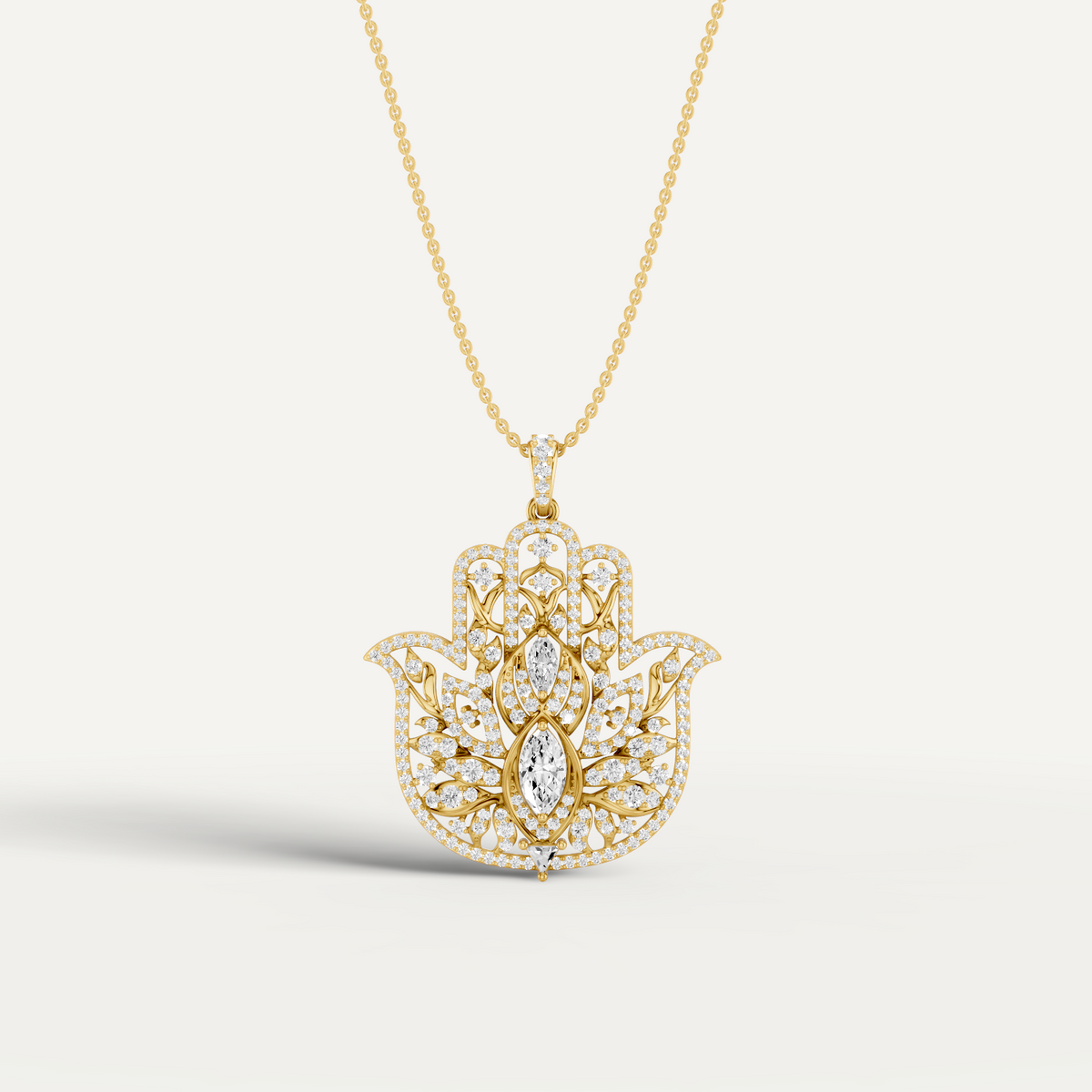GUARDIAN, HAMSA HAND PENDANT