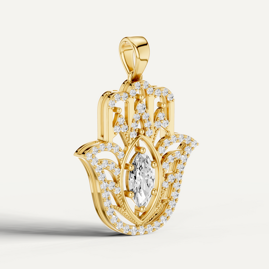 PALMARA, HAMSA HAND PENDANT