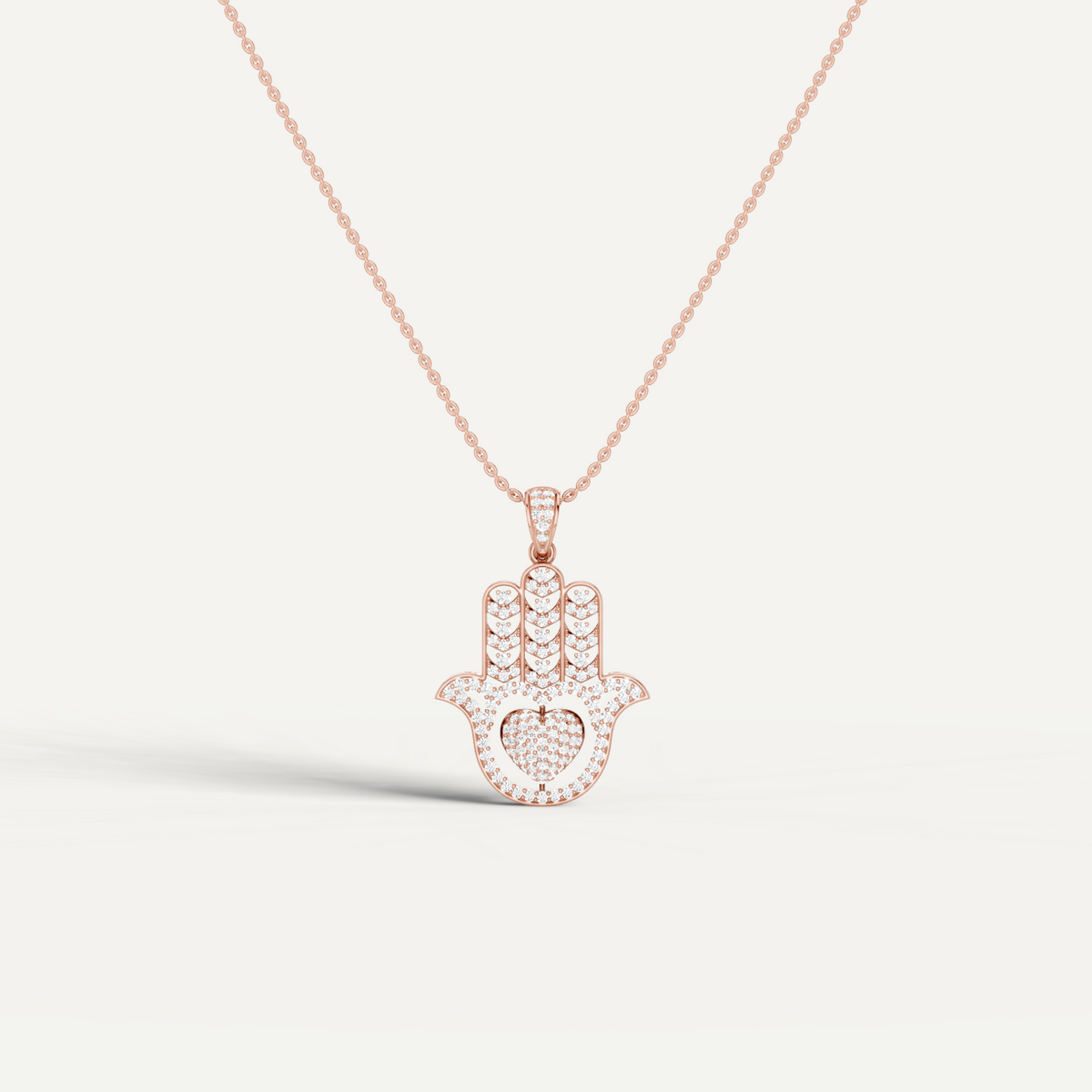 MIRA, HAMSA HAND PENDANT