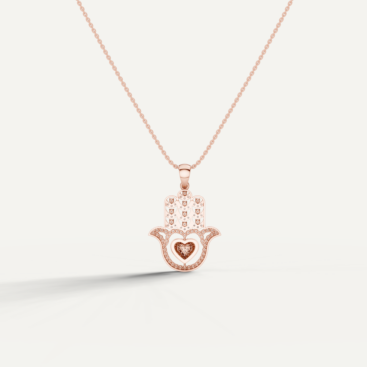MIRA, HAMSA HAND PENDANT