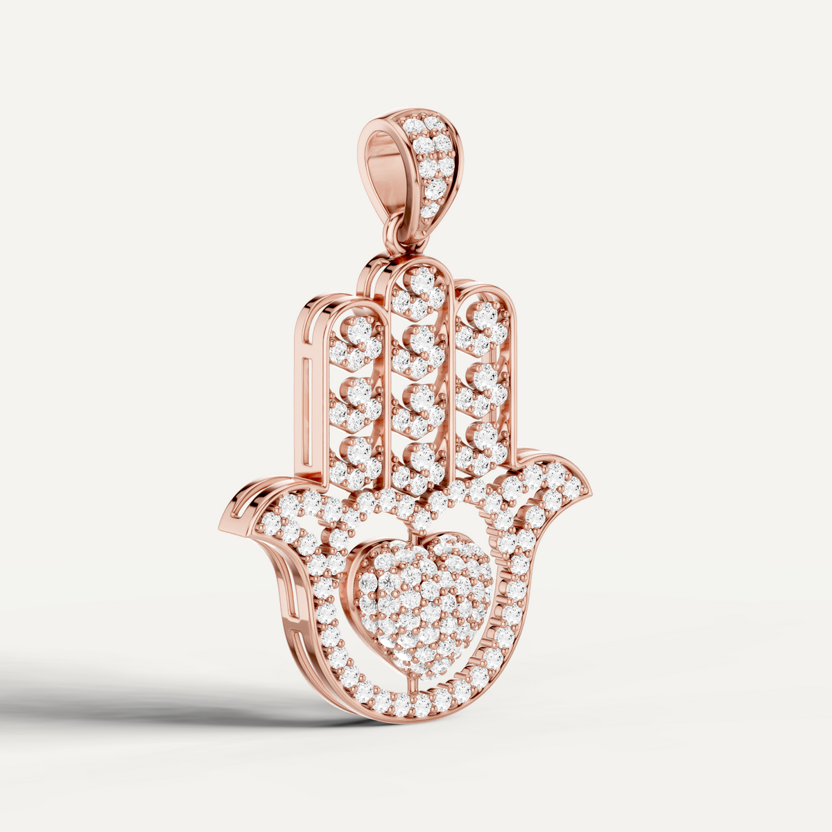 MIRA, HAMSA HAND PENDANT