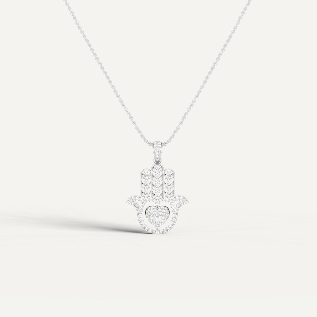 MIRA, HAMSA HAND PENDANT