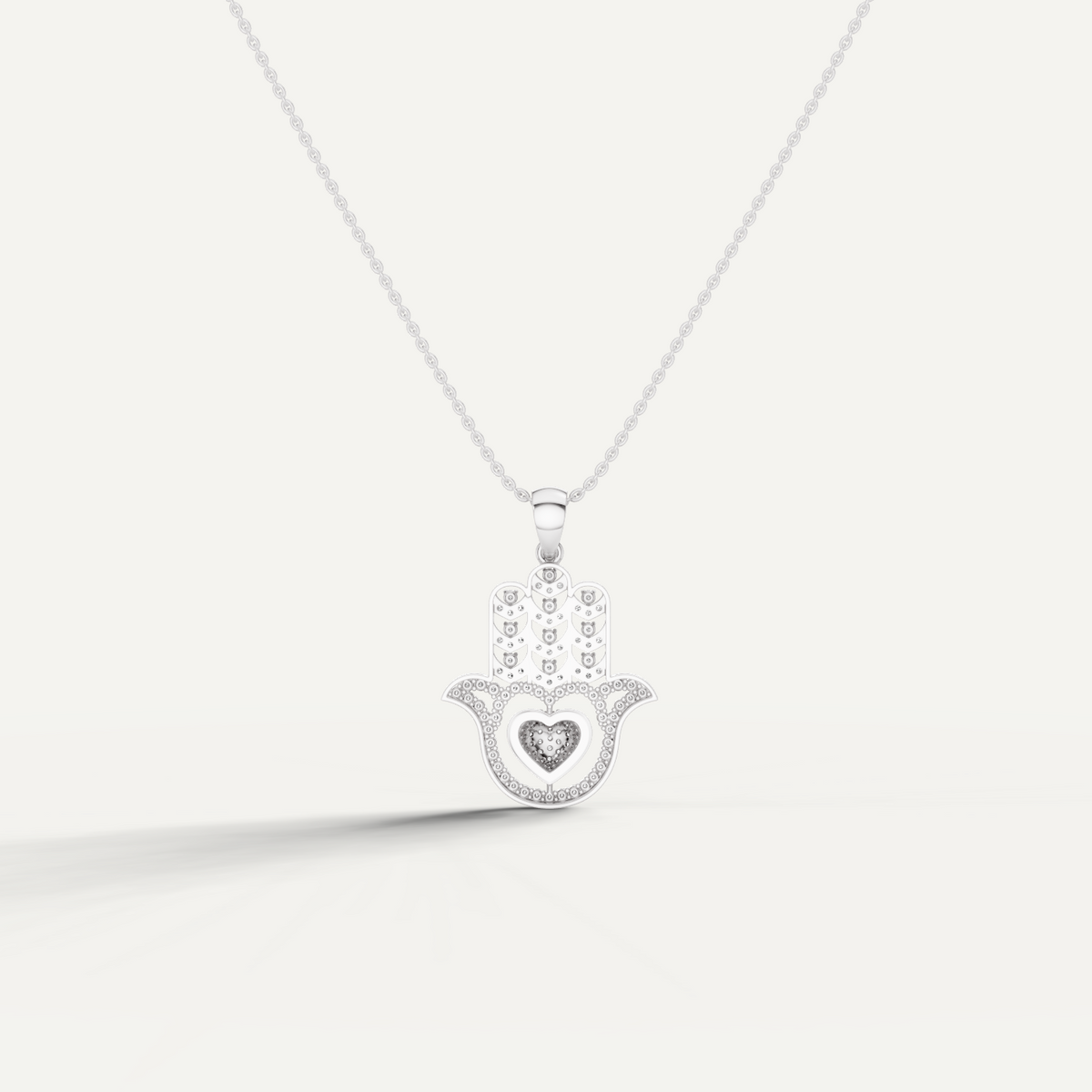 MIRA, HAMSA HAND PENDANT