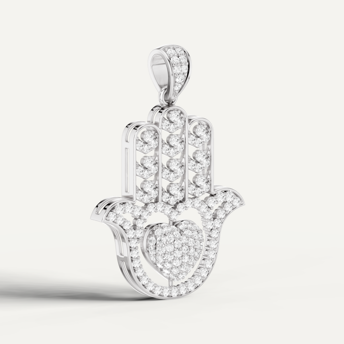 MIRA, HAMSA HAND PENDANT