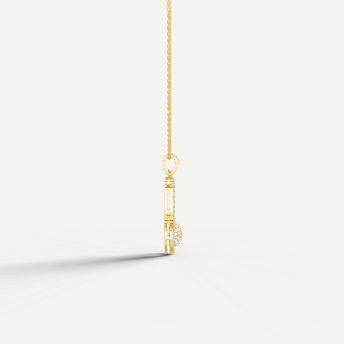 MIRA, HAMSA HAND PENDANT