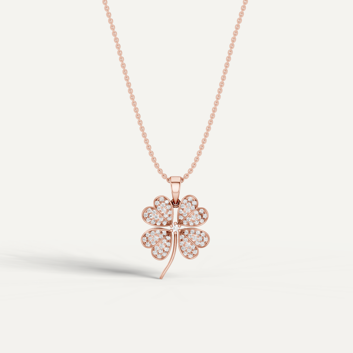 CHAMOUR, CLOVER LEAF PENDANT