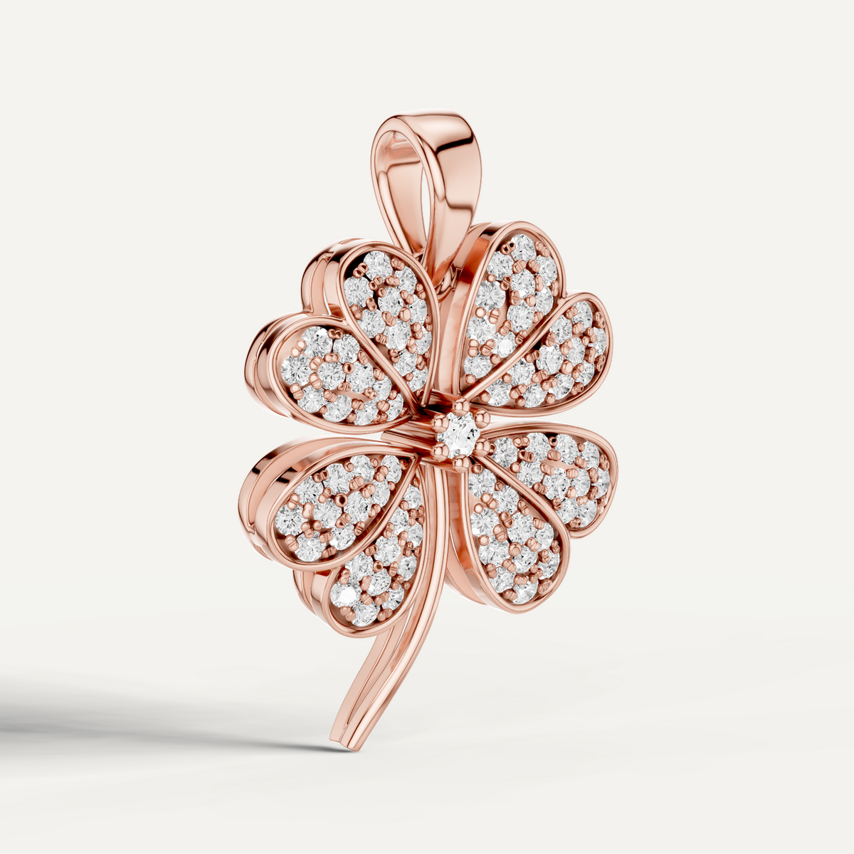CHAMOUR, CLOVER LEAF PENDANT