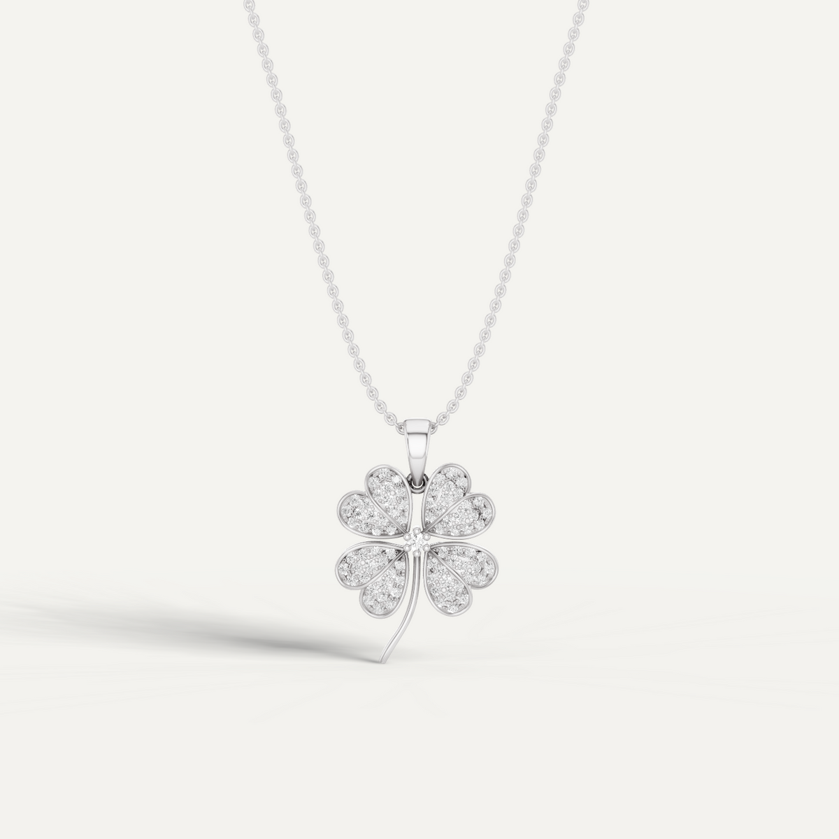 CHAMOUR, CLOVER LEAF PENDANT