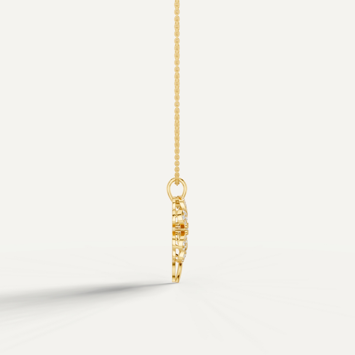 CHAMOUR, CLOVER LEAF PENDANT