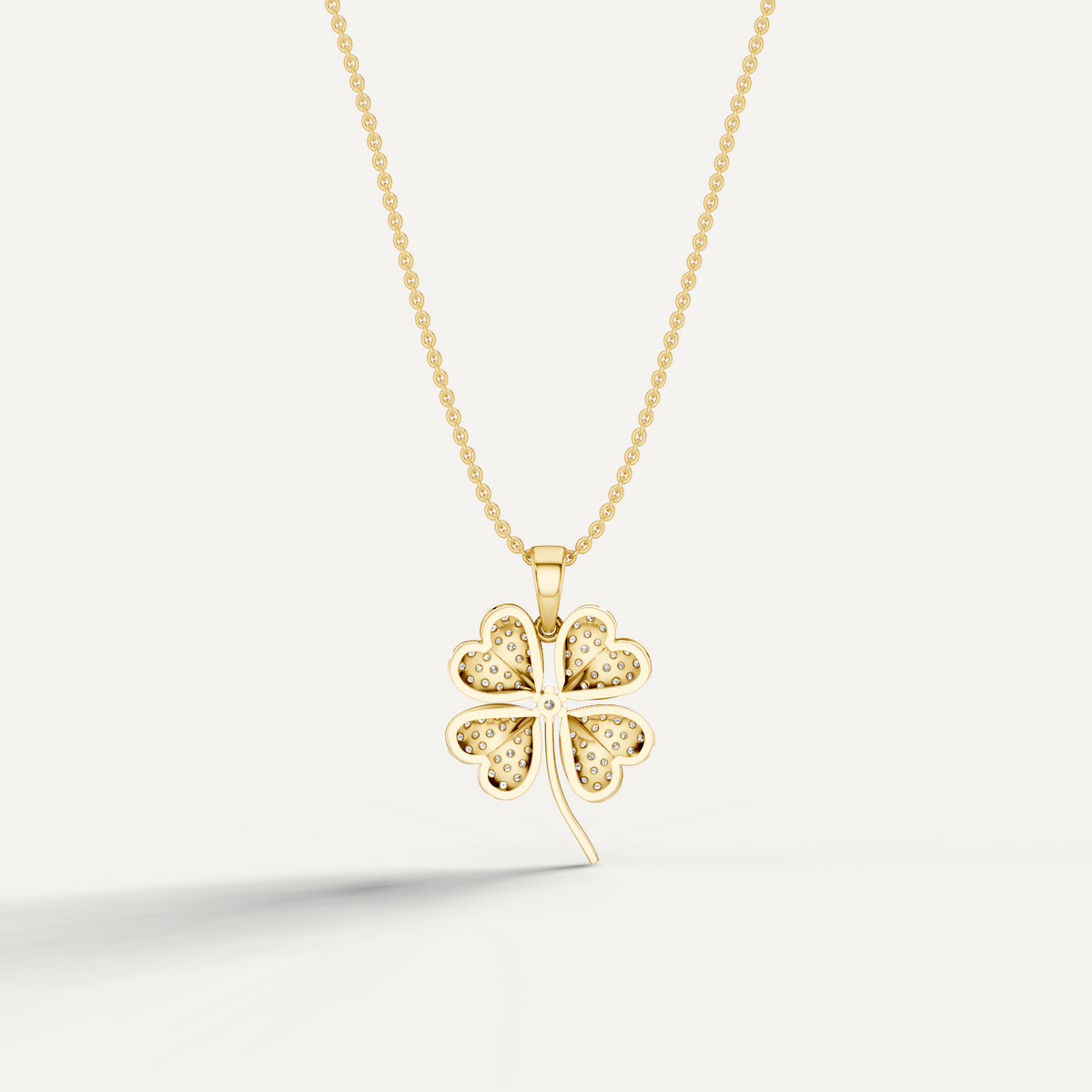 CHAMOUR, CLOVER LEAF PENDANT