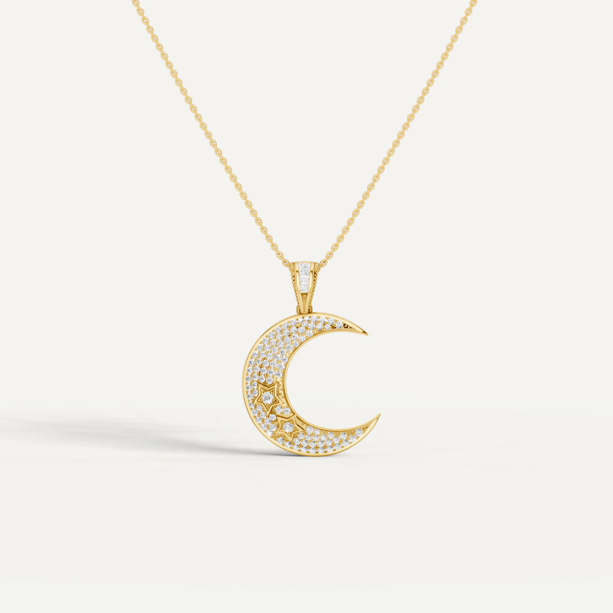 LUNA, MOON PENDANT