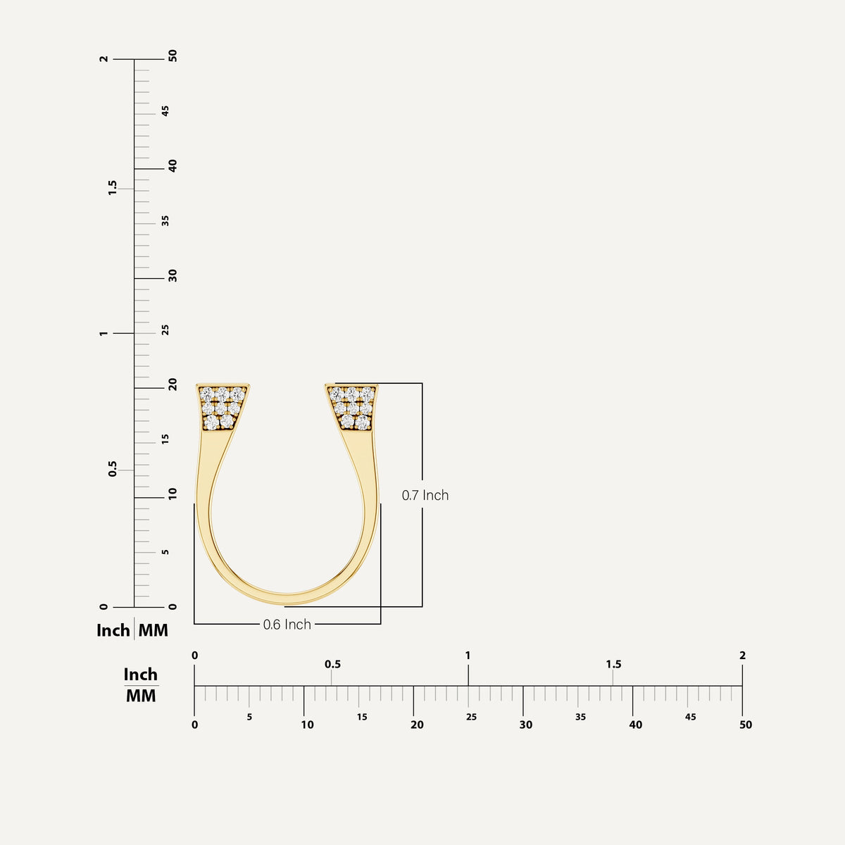 LIGHTSPUR, HORSESHOE, PENDANT