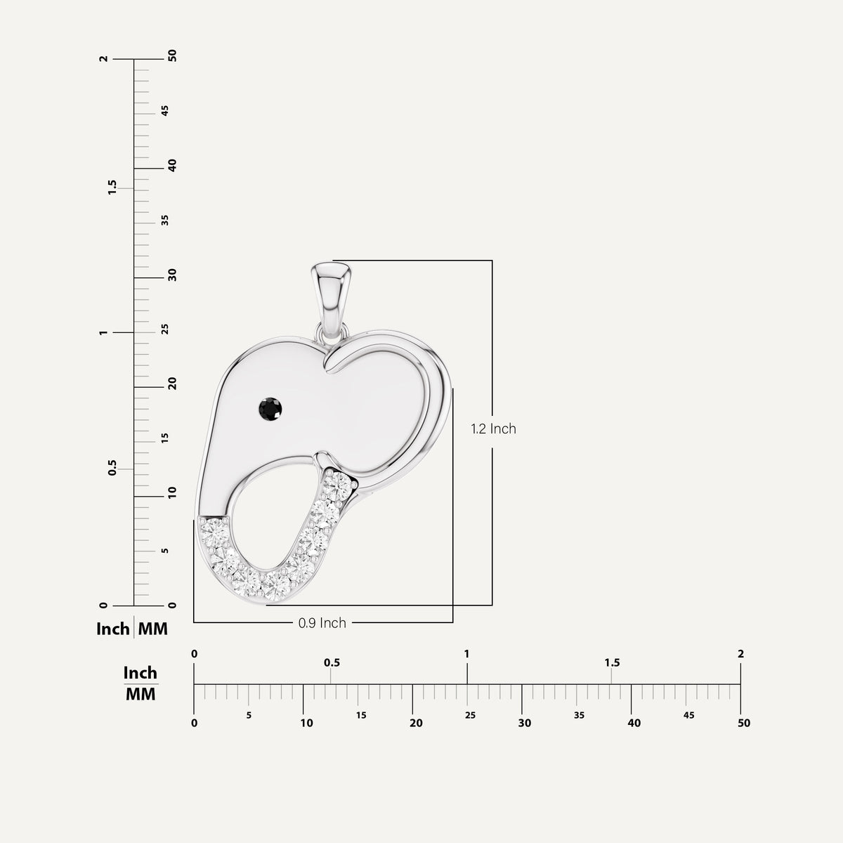 ELLI, ELEPHANT PENDANT