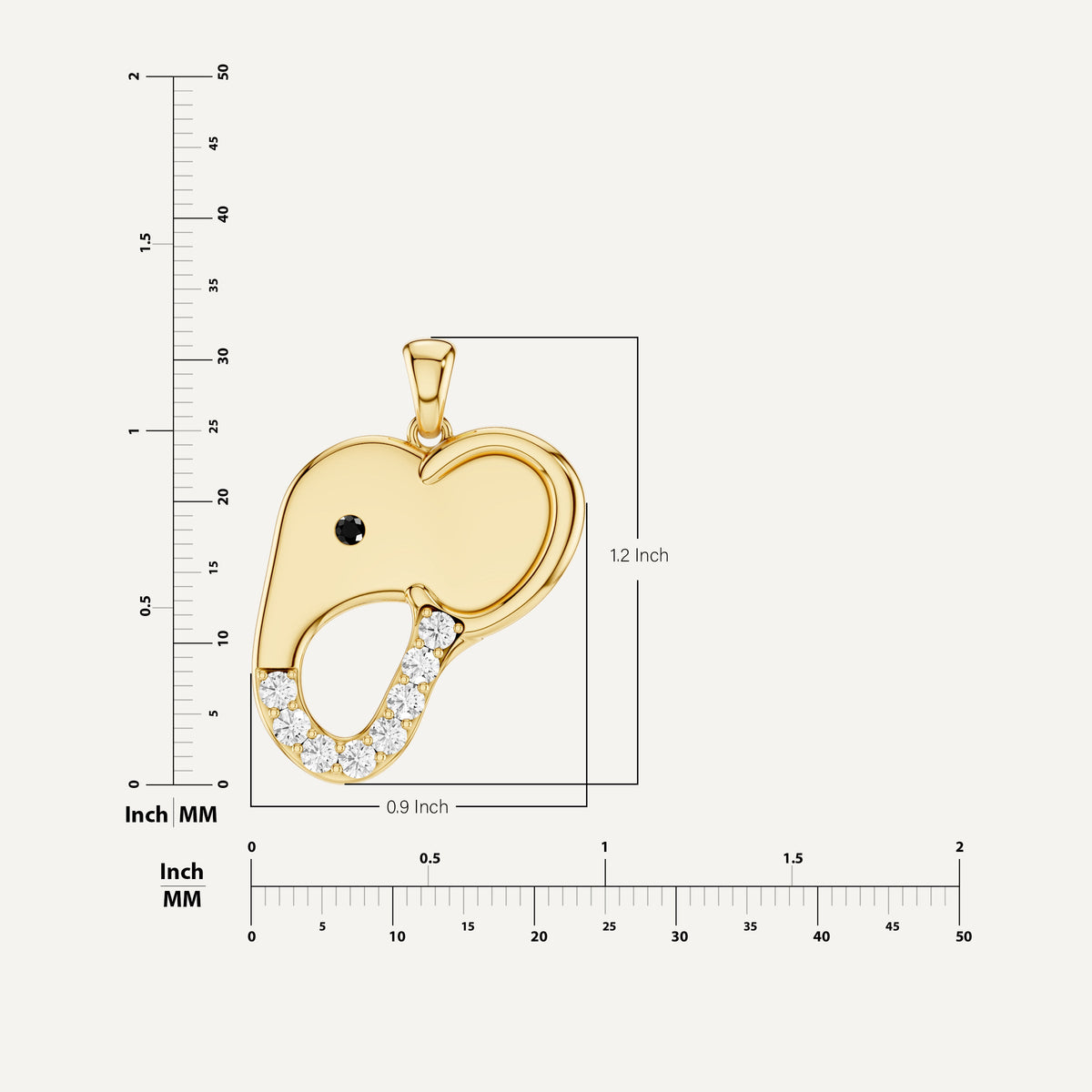 ELLI, ELEPHANT PENDANT