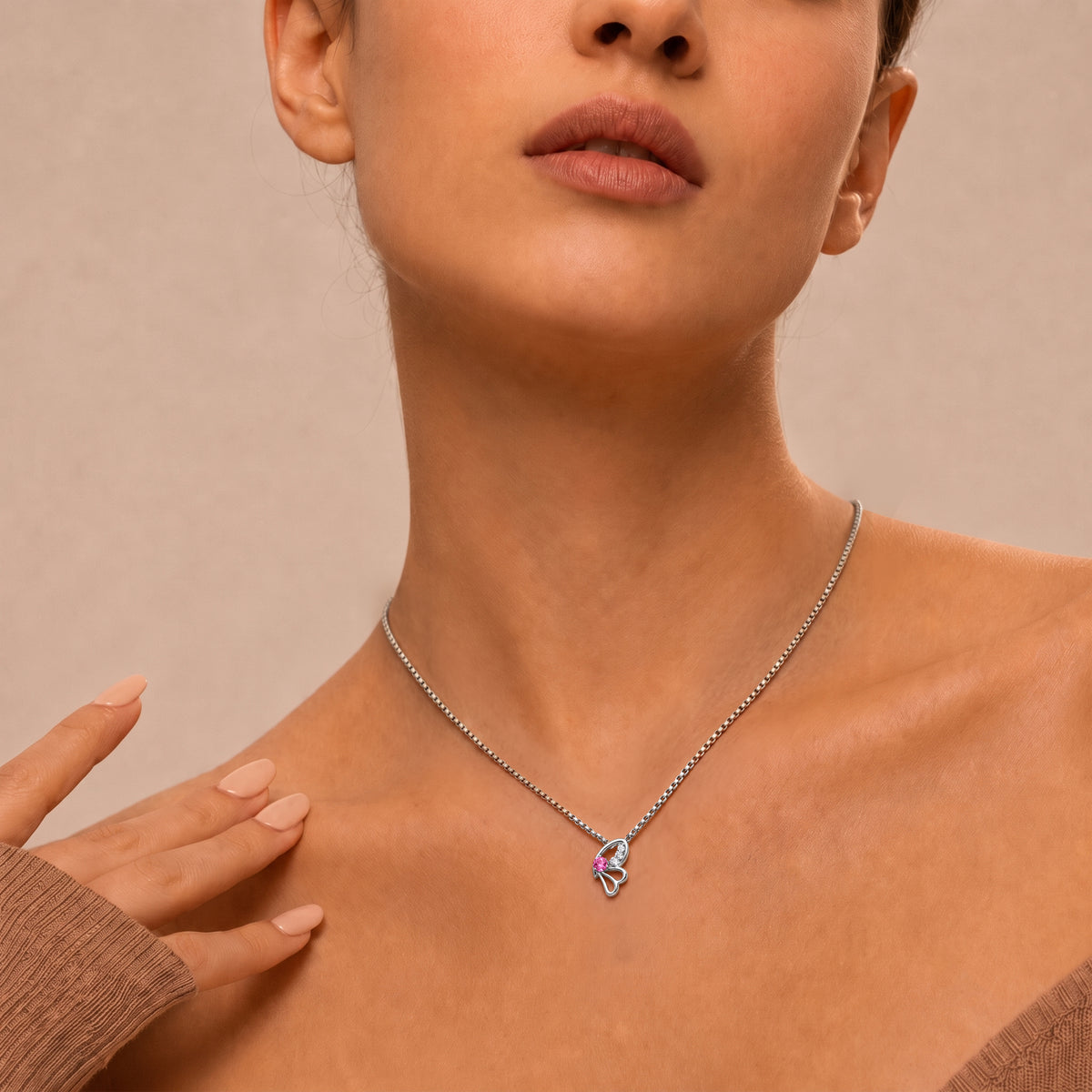 PETALINE, THE BUTTERFLY PENDANT