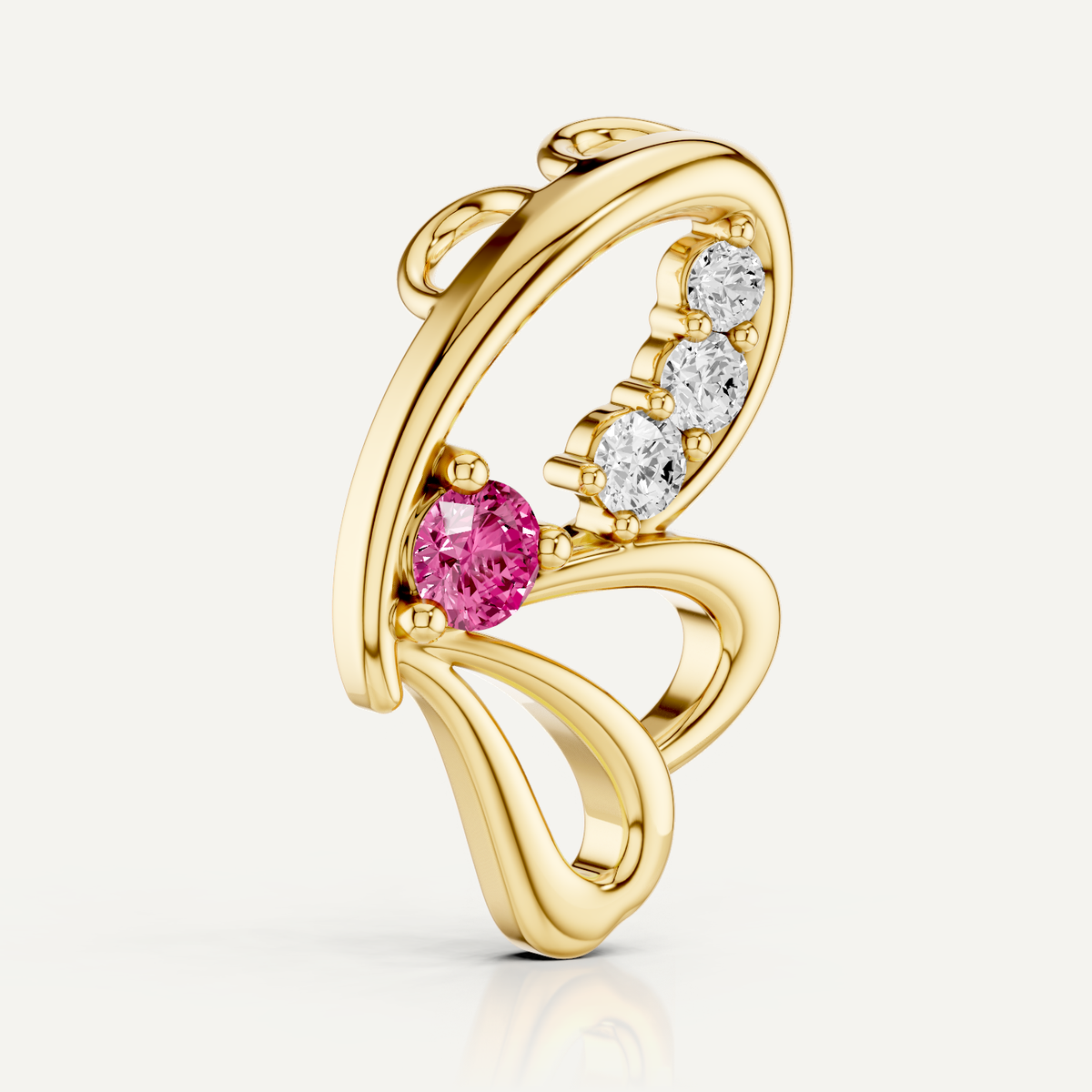 PETALINE, THE BUTTERFLY PENDANT