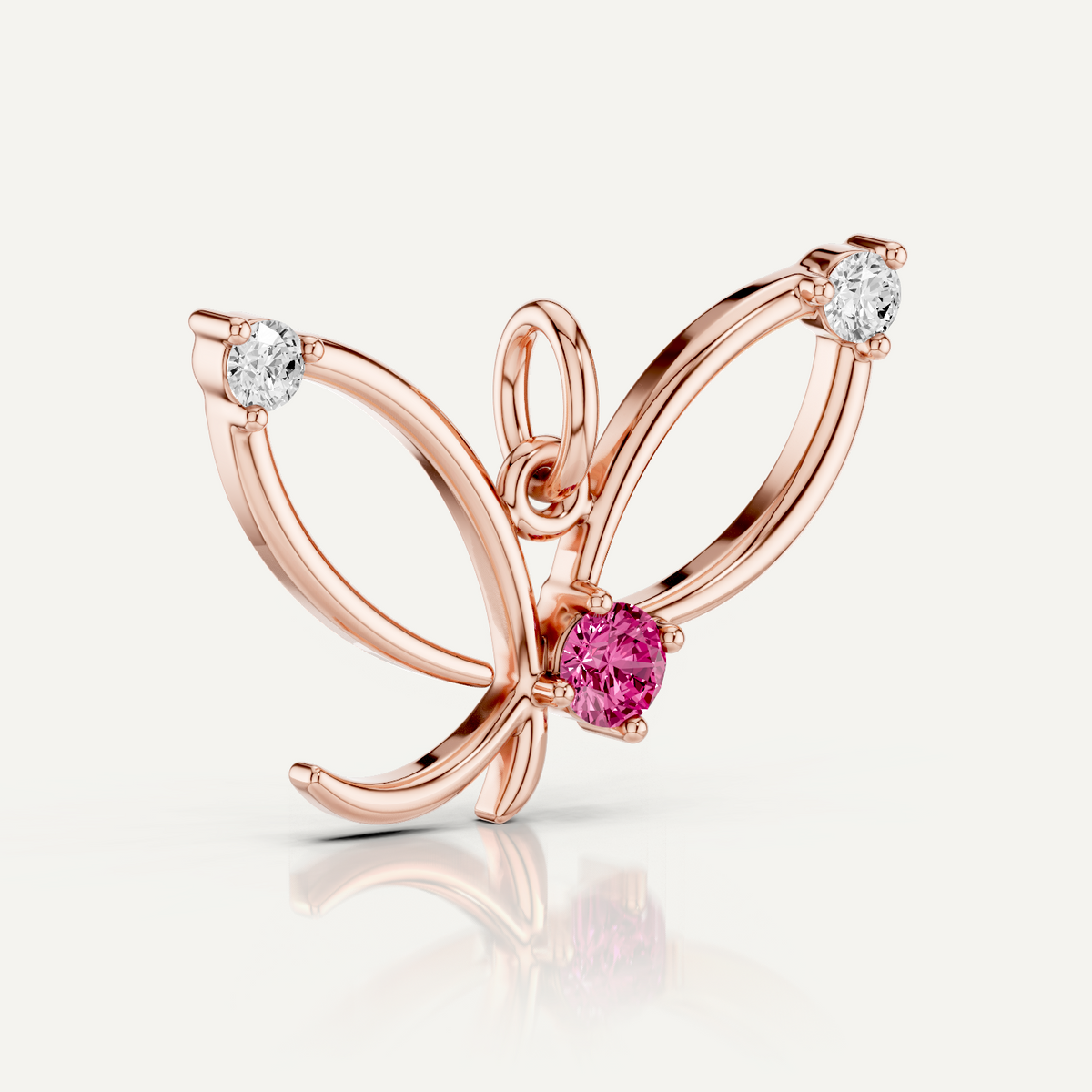 SILKY WING, THE BUTTERFLY PENDANT