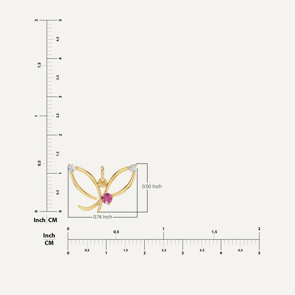 SILKY WING, THE BUTTERFLY PENDANT