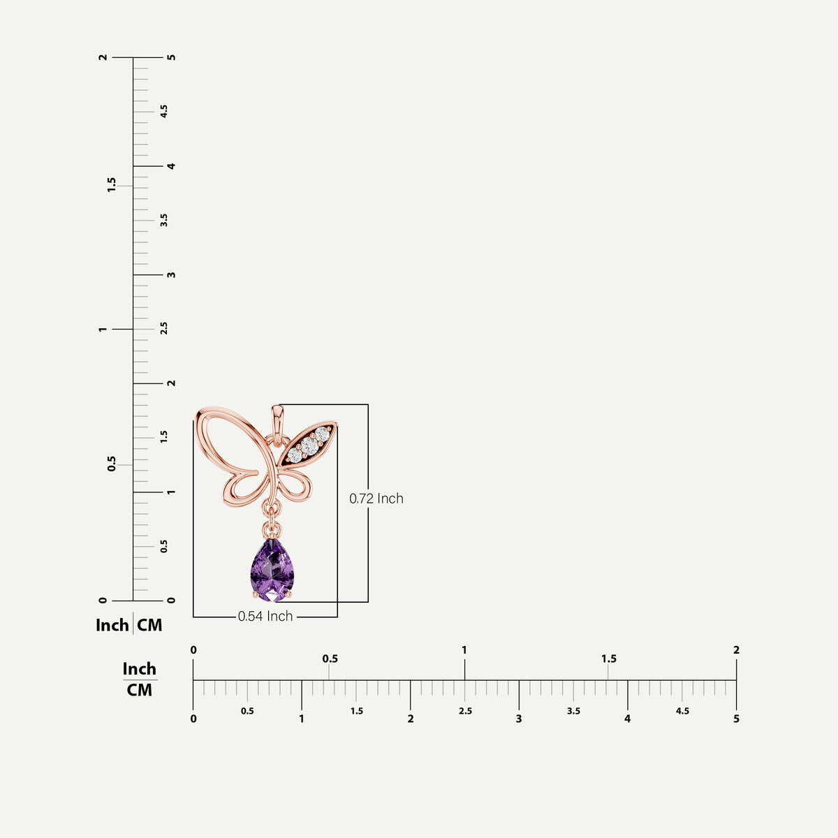 WINGLET, THE BUTTERFLY PENDANT