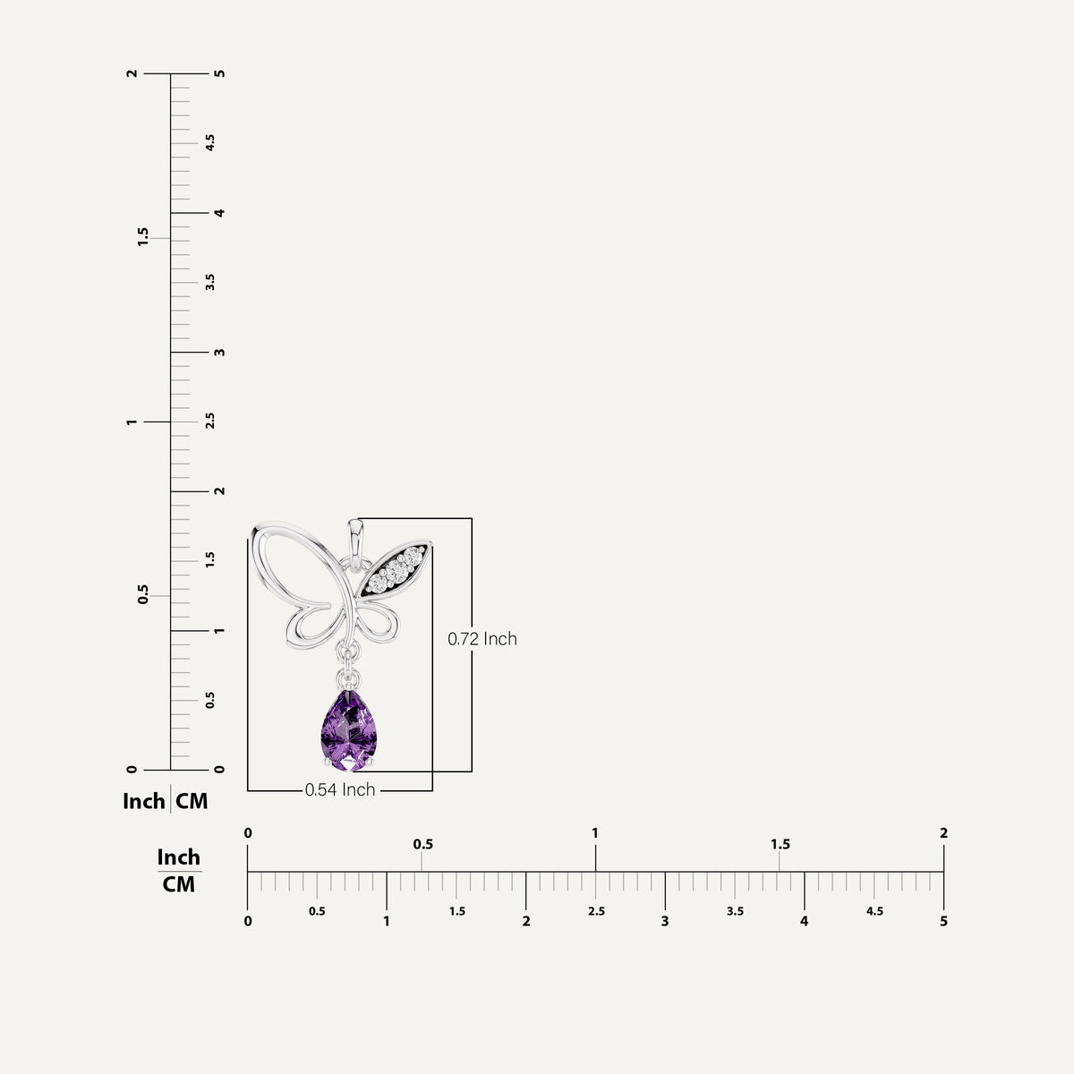 WINGLET, THE BUTTERFLY PENDANT
