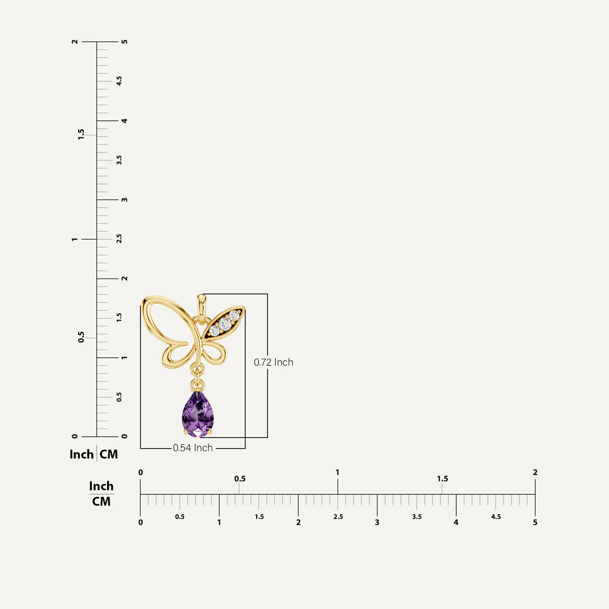 WINGLET, THE BUTTERFLY PENDANT
