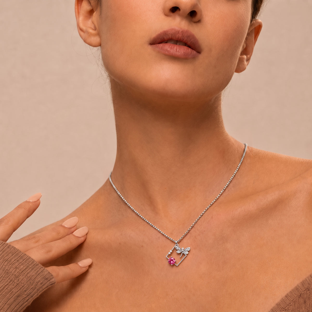 ZEPHYRE, THE DRAGONFLY PENDANT