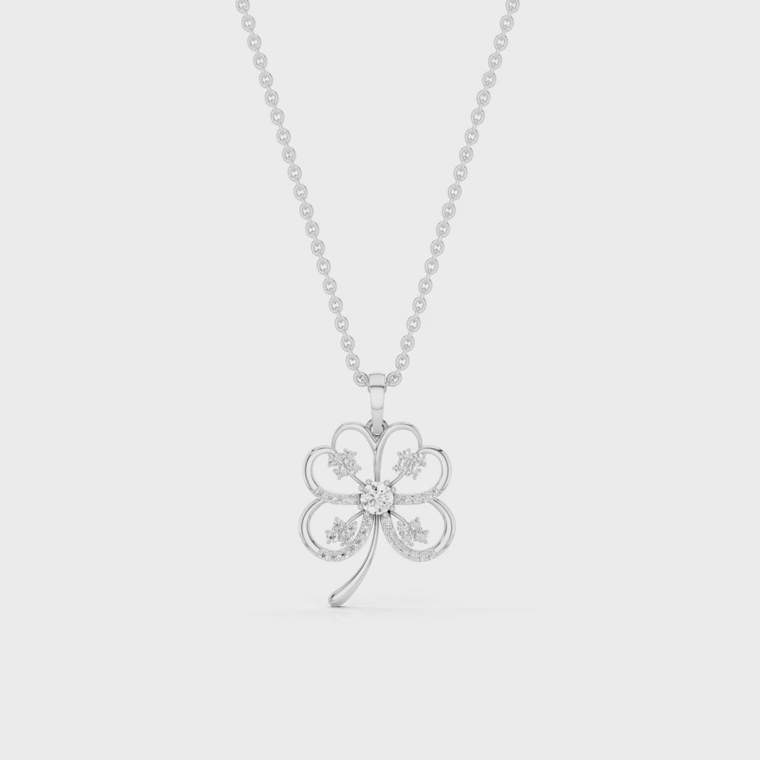 FOLIA, CLOVER LEAF PENDANT