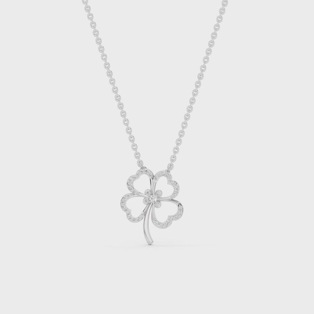 FELICIA, CLOVER LEAF PENDANT