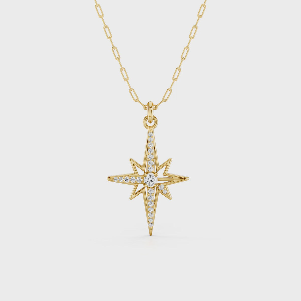 POLARIS, THE NORTH STAR PENDANT