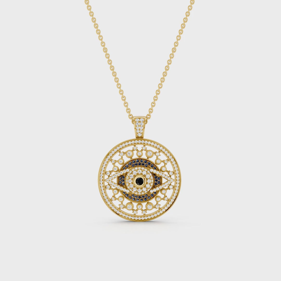 OCCULUX, EVIL EYE PENDANT