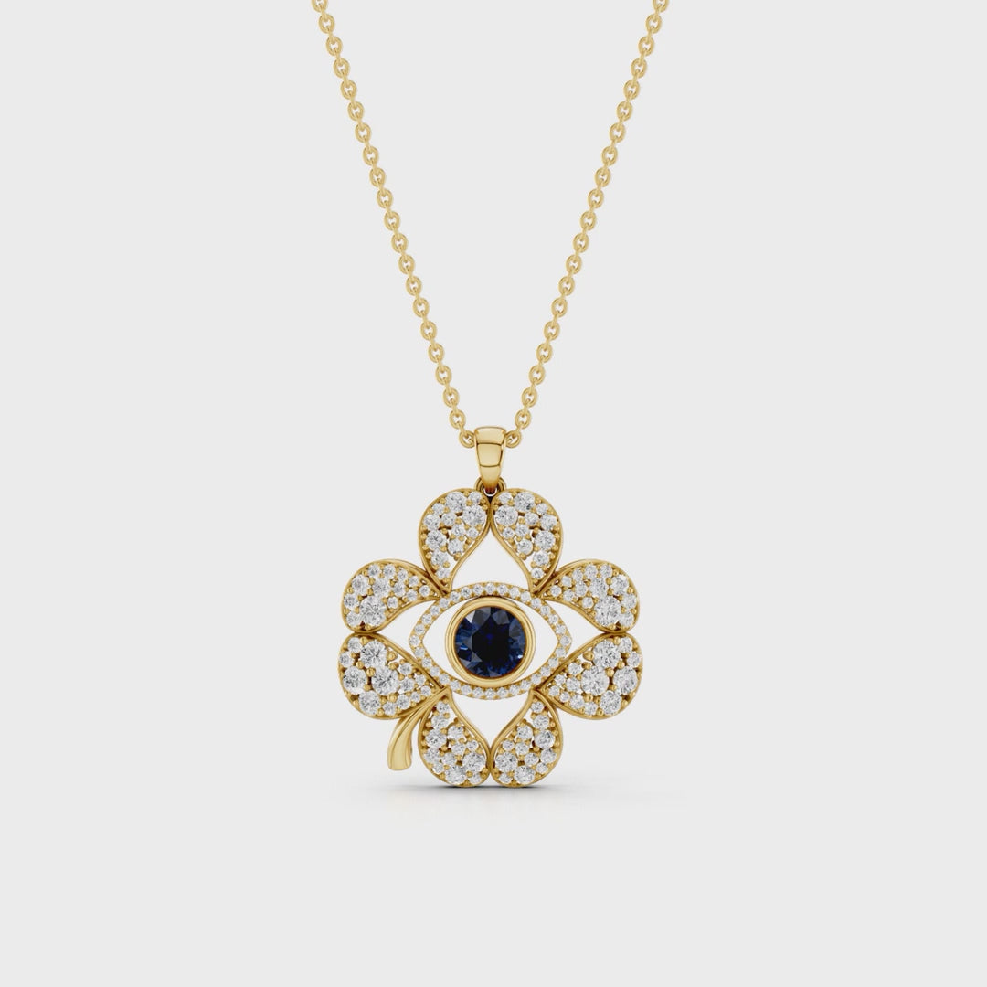 PLUCKY, EVIL EYE PENDANT