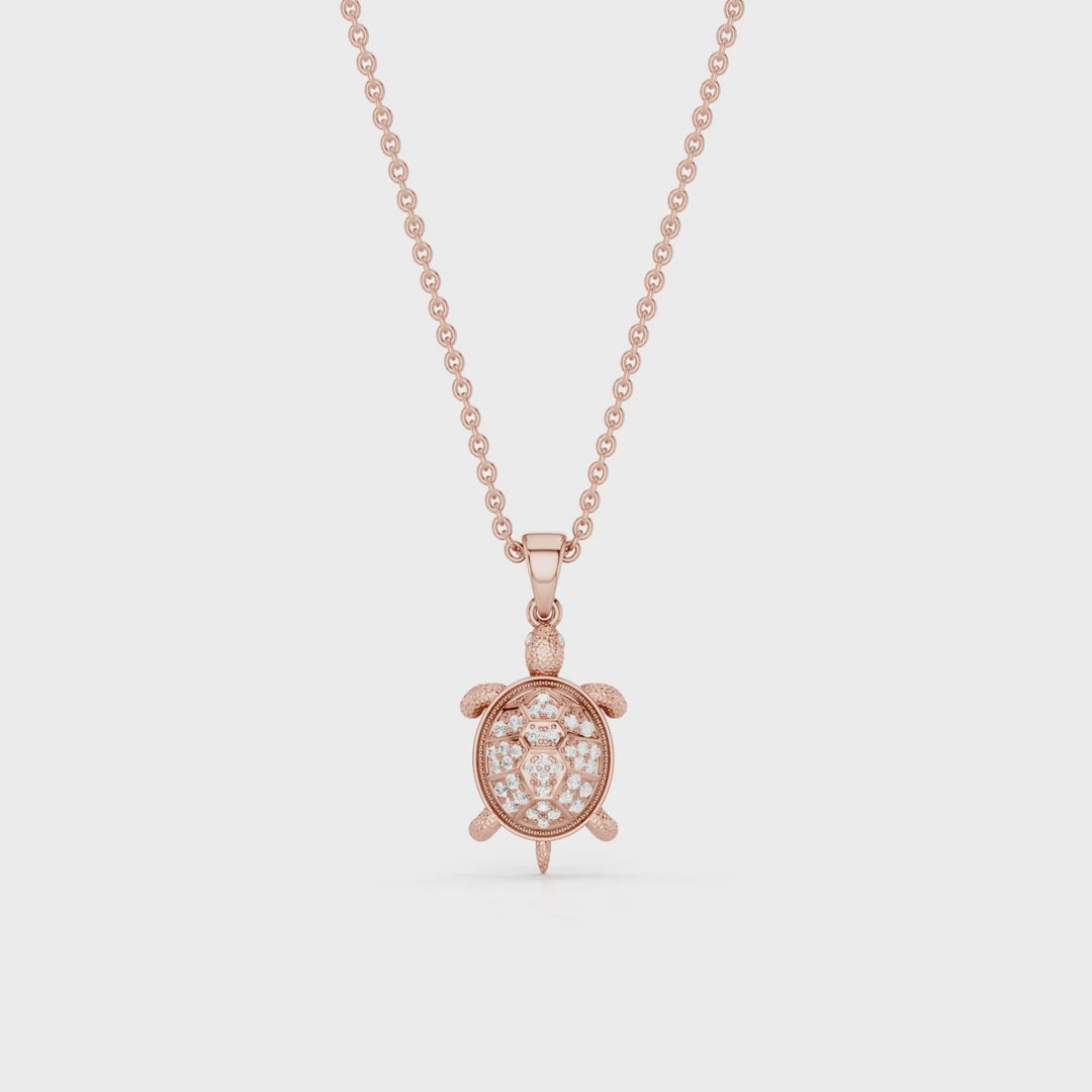 SEA TROT, TORTOISE PENDANT