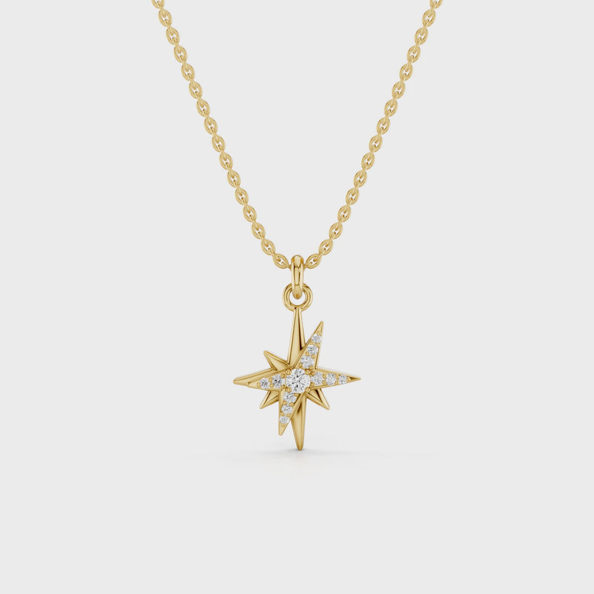 TRU NORTH, THE NORTH STAR PENDANT