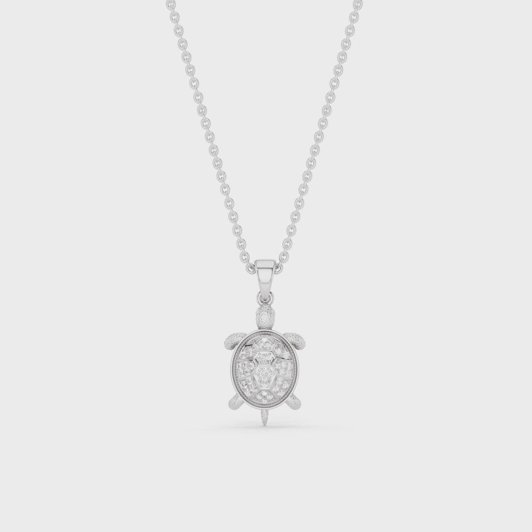 SEA TROT, TORTOISE PENDANT
