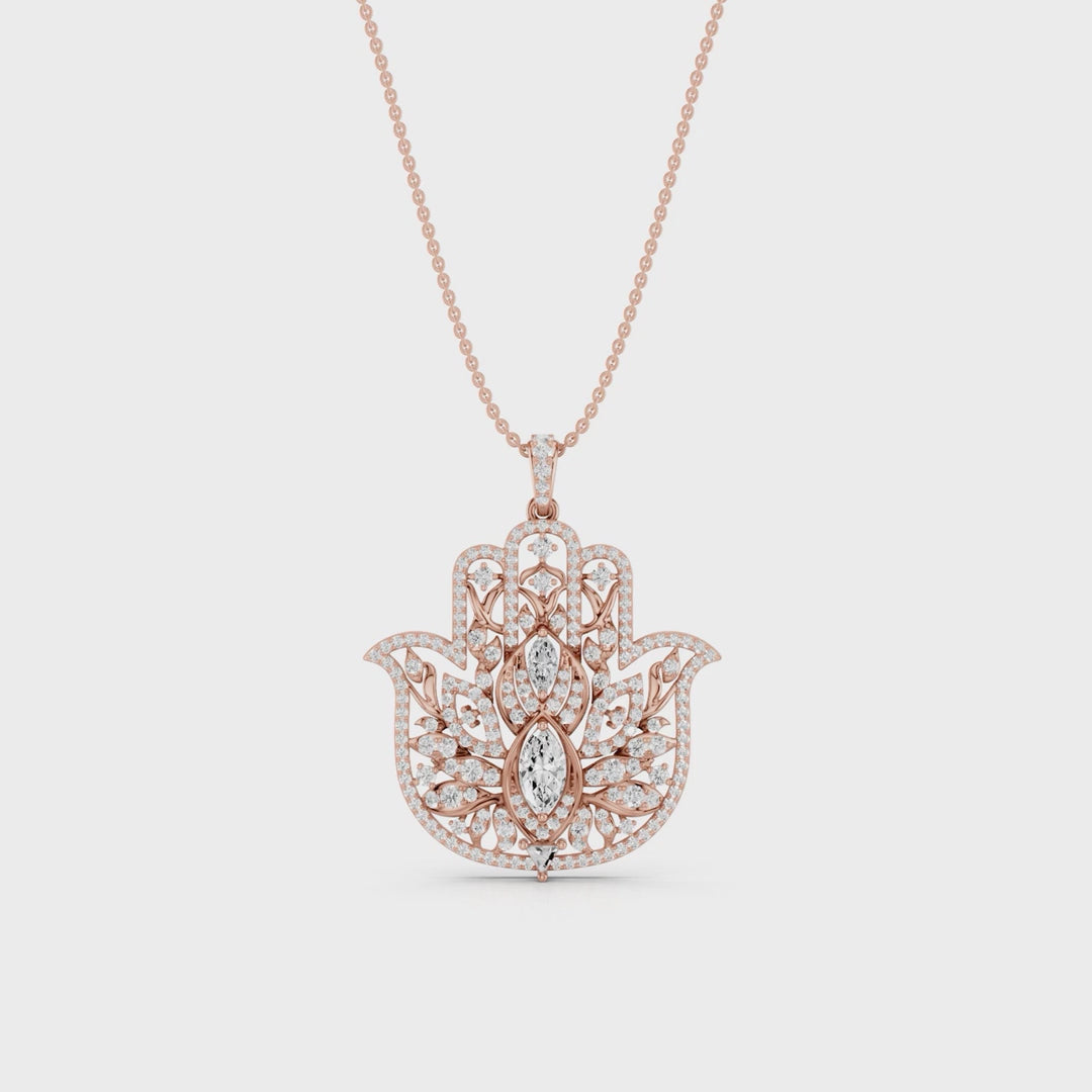GUARDIAN, HAMSA HAND PENDANT