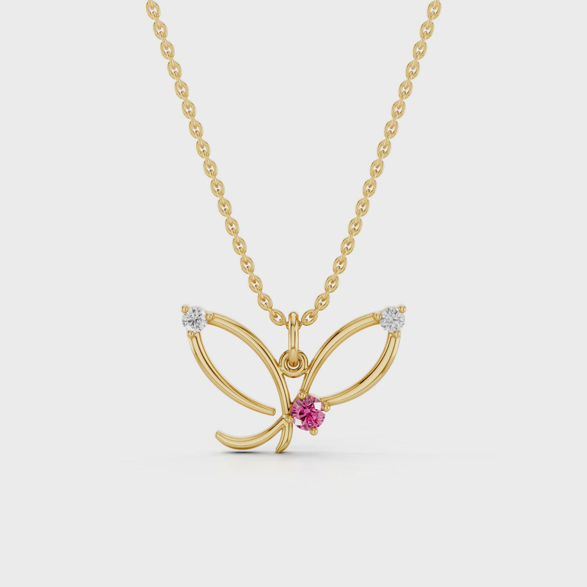 SILKY WING, THE BUTTERFLY PENDANT